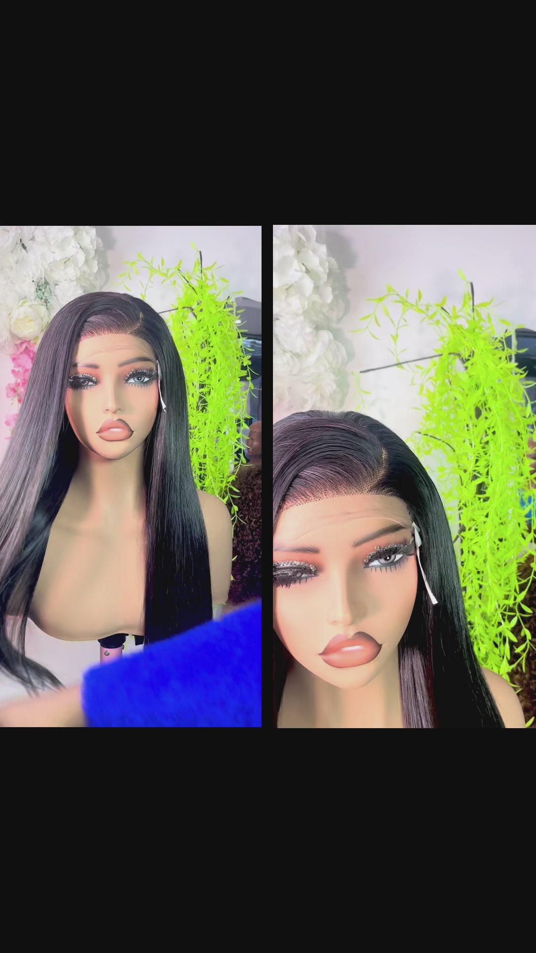 Wig Gloria 20 inches veitnamese Donor bone straight