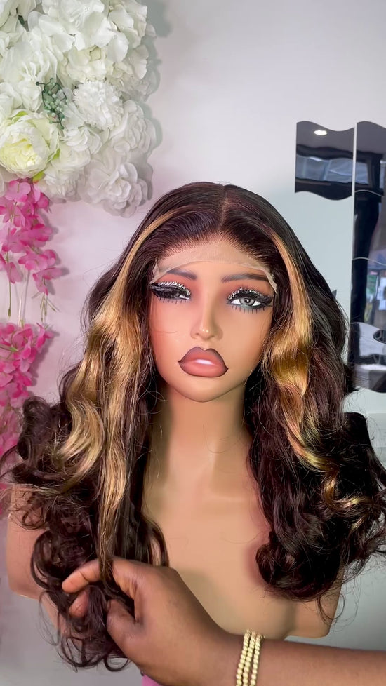 Wig Monica 100% human hair Bounce wig